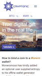 Mobile Screenshot of cryptonic.net